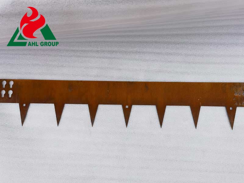 Custom corten steel landscape border Services UK
