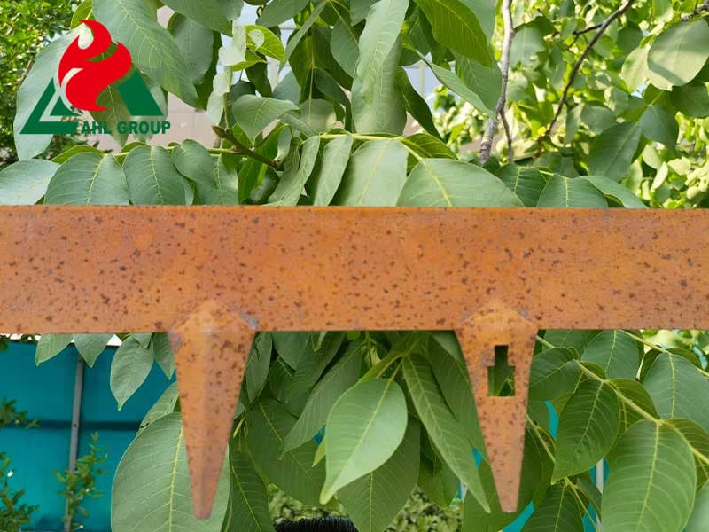 <h3>AHL corten steel: Short Fences For Gardens</h3>
